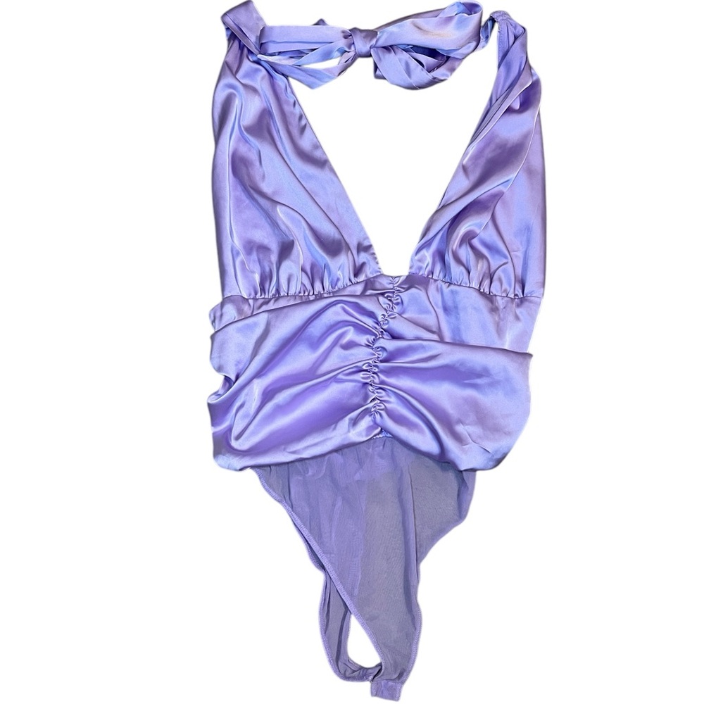 Silky Smooth Purple bodysuit